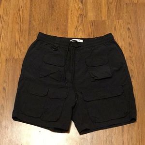 Pacsun Mens Black Size Small Cargo Shorts